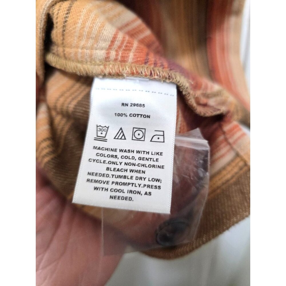 Pendleton Men Double Soft Striped Hooded Button-U… - image 7